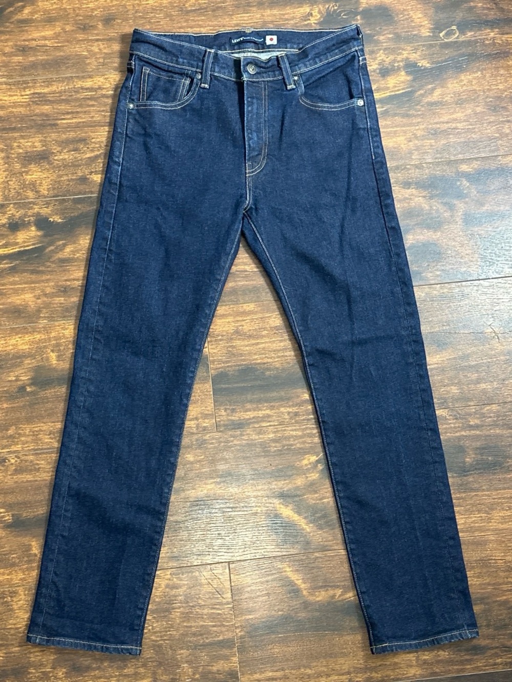 😻Levi’s Made & Crafted Pipe Straight Jeans 26 Japan Dark Indigo 👖